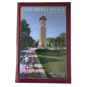 Concordia College Alumni Directory 2003 Maroon
